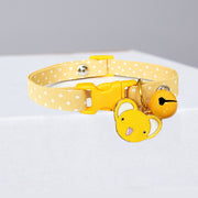 Cat Collar Bell Cute Polka Dot Pet Cat