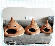 Cute poop cat litter