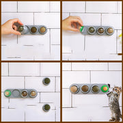 wall mountable catnip ball