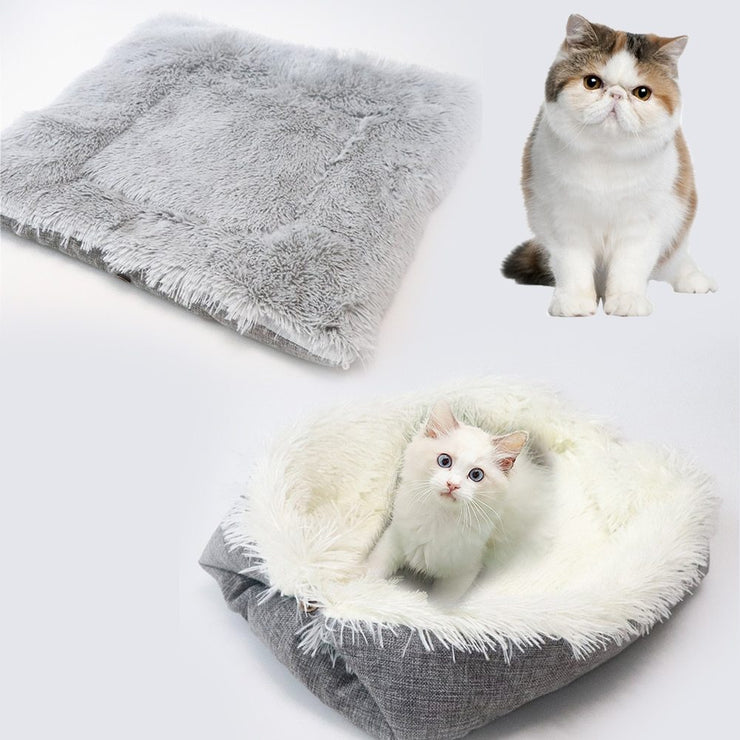 Soft cat bed