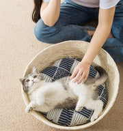 Japanese Straw Cat Bed