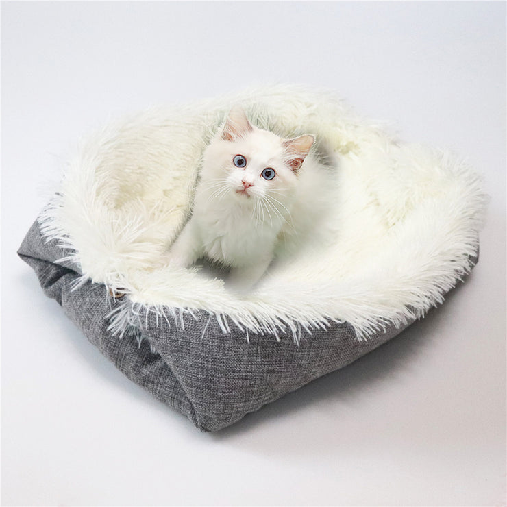 Soft cat bed