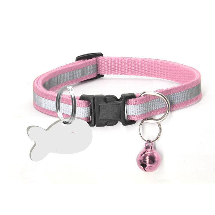 Nylon Reflective Cat Collar