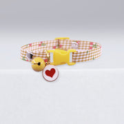 Cat Collar Bell Cute Polka Dot Pet Cat