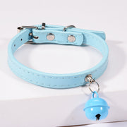 Pet cat cat color bell dog traction collar