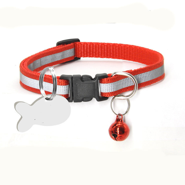 Nylon Reflective Cat Collar