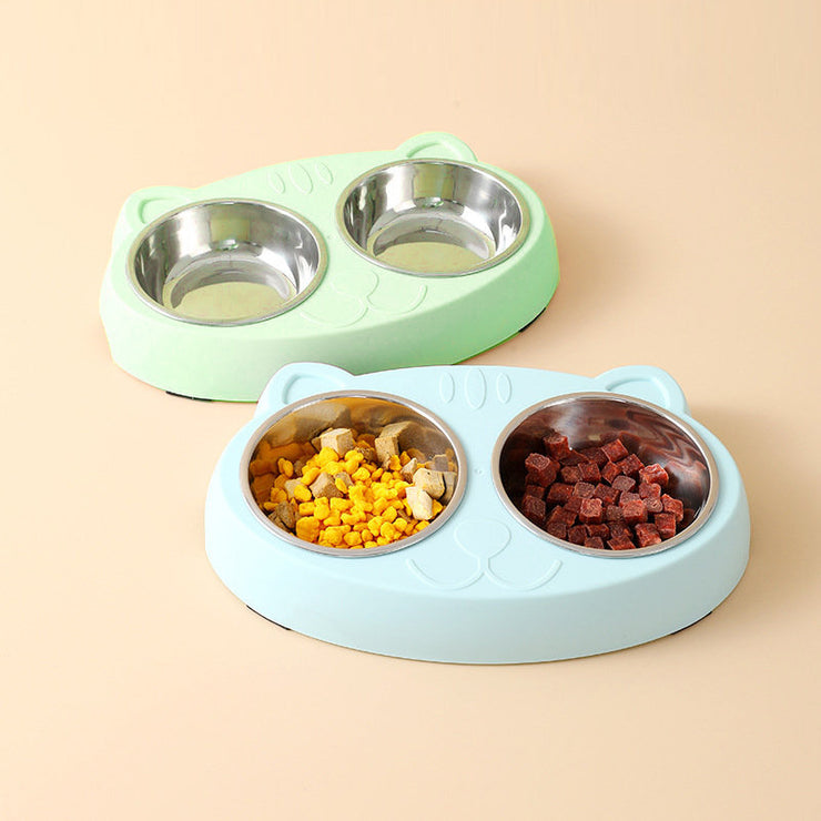 Pet Double Bowls.